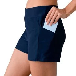 Swimsuits Womens Del Raya Solid Swim Shorts -Franco Sarto shop 016a18d5 b5a6 44a1 86fe 8759c38b09ef