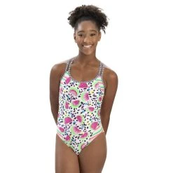 Swimsuits Womens Dolfin® Uglies Tutti-Frutti One Piece Swimsuit