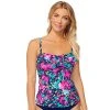 Swimsuits Womens Leilani Spellbound Tahiti Tankini Swim Top -Franco Sarto shop 192039ac bd1e 4d5a 8e9a 14e0a617315d