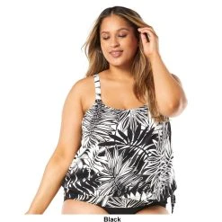 Swimsuits Plus Size Beach House Sarah Palm Leaf Side Tie Blouson Swim Top 7 Swimsuits Plus Size Beach House Sarah Palm Leaf Side Tie Blouson Swim Top -Franco Sarto shop 229d1da4 8db8 4967 a0af a553265de519