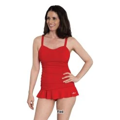 Swimsuits Womens Dolfin® Aquashape Solid Sweetheart Swimdress -Franco Sarto shop 282d7412 2474 4b35 aae2 b4a995b2f282