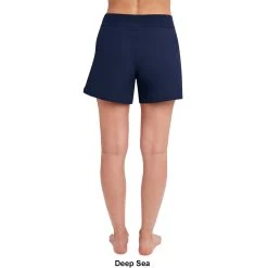 Swimsuits Womens Nautica 4.5 Inch Board Shorts Swim Bottoms - Deep Sea -Franco Sarto shop 2e68e392 0b54 41a5 9c82 190eabd3abb9