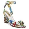 Womens Franco Sarto L-Oma Colorful Slingback Heeled Sandals -Franco Sarto shop 362e6db0 341f 4c55 a2fd 396b43e9a361