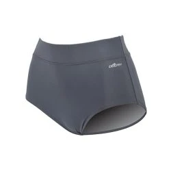 Swimsuits Womens Dolfin® Solid Conservative Brief Swim Bottoms- Grey