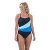 Swimsuits Womens Dolfin® Aquashape Moderate Color Block One Piece Swimsuit -Franco Sarto shop 36f9c98d bb59 4294 a1f2 929a8bdc4b2a