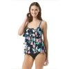 Swimsuits Womens Beach House Floral Fancy Jane Ruffle Tankini Swim Top -Franco Sarto shop 44acea3d 3b1f 486d 8c88 dd97a382645d