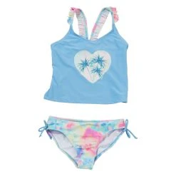 Swimsuits Girls (7-16) Shelloah Seabreeze Tankini Swim Set