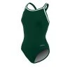 Swimsuits Womens Dolfin® Team Solid DBX Back One Piece Swimsuit - Forest