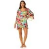 Swimsuits Womens Anne Cole Cabana Party Bell Sleeve Flounce Tunic Cover Up -Franco Sarto shop 656d1d62 2726 43f7 b0c4 3b2825441f6a