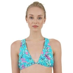 Swimsuits Juniors Cyn & Luca Montego Bay Tall Triangle Bikini Swim Top