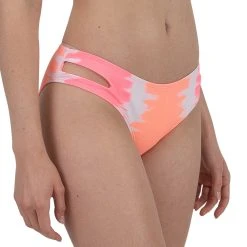 Swimsuits Juniors Cyn & Luca Placed Tie Dye Side Cut Out Bottom -Franco Sarto shop 67588e64 8bd5 44b5 8700 74a067fb6bba