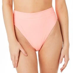 Swimsuits Juniors Forever 21 Rib Knit High Waist Bikinis Swim Bottom