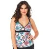 Swimsuits Women Free Country Floral Macrame Tankini Swim Top -Franco Sarto shop 7369e3f4 926d 4b81 9f3f ff489c53e925
