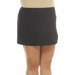 Swimsuits Plus Size Cazimi Wrap Front Swim Skort