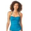 Swimsuits Womens Anne Cole Twist Front Bandeau Swim Top -Franco Sarto shop 896e3298 9092 498a 8c28 9c75aee45c39