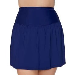 Swimsuits Plus Size Leilani Solid Control Swim Skirt