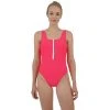 Swimsuits Juniors Cyn & Luca Zip Up One Piece Swimsuit -Franco Sarto shop a10a4b84 d450 4ccf aaa1 45c6f2fbf0c2