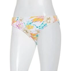 Swimsuits Juniors California Sunshine Rib 80’s Hipster Swim Bottoms
