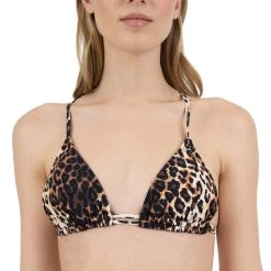 Swimsuits Juniors Cyn & Luca Luxe Leopard Tess Triangle Top