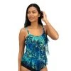 Swimsuits Womens Del Raya 3 Tier Hankie Tankini Swim Top -Franco Sarto shop af393e0c 8474 44c3 b953 201414eb02eb