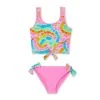 Swimsuits Girls (7-16) Angel Beach Rainbow Tie Front Tankini Swim Set -Franco Sarto shop af7aa37b 8d69 41b8 8de0 e9555d238338