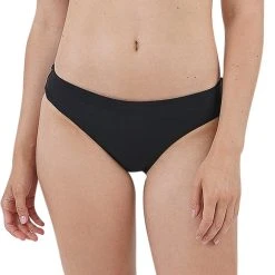 Swimsuits Juniors Cyn & Luca Ruched Back Solid Swim Bottoms