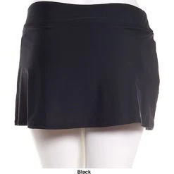 Swimsuits Womens Maxine Wide Waistband W/Two Front Slit Swim Skort -Franco Sarto shop c033c91c a10f 4b82 9244 887076fe64c5