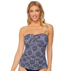 Swimsuits Womens Leilani Playa Blanca Lux Tankini Swim Top -Franco Sarto shop c507bdd3 52d4 4d3b 879b c702ab5f2566