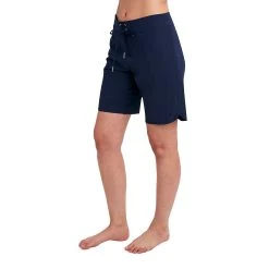 Swimsuits Womens Nautica 9 Inch Board Shorts Swim Bottoms - Deep Sea -Franco Sarto shop dfb72256 ba71 41be bf9f d747c1c09a70