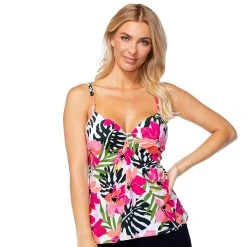 Swimsuits Womens Leilani Byron Bay Scorpio Tankini Swim Top