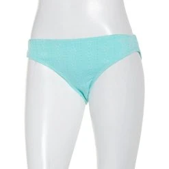 Swimsuits Juniors California Sunshine Floral Jacquard Cheeky Swim Bottoms